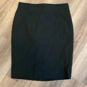 Ann Taylor Black Pencil Skirt